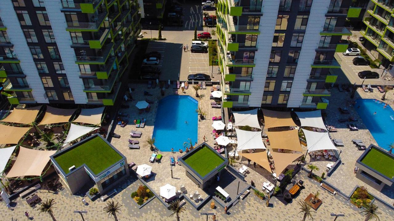 Sole Aparthotel Pool & Spa Mamaia Nord Năvodari Kültér fotó